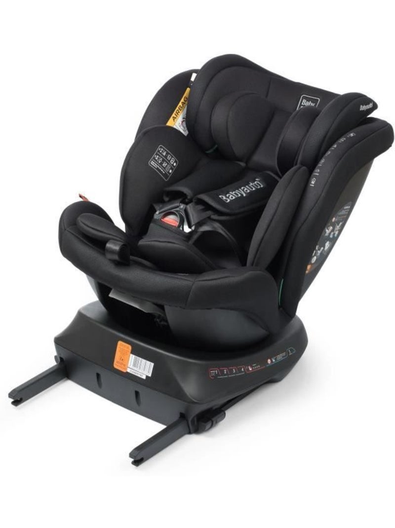 Siège auto pivotant i-size plus 40-150 cm groupe 0/1/2/3 isofix - rodia - babyauto Noir - Kiabi