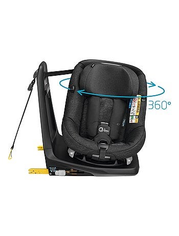 Siège auto pivotant Isofix avec airbags AxissFix Air, Nomad Black