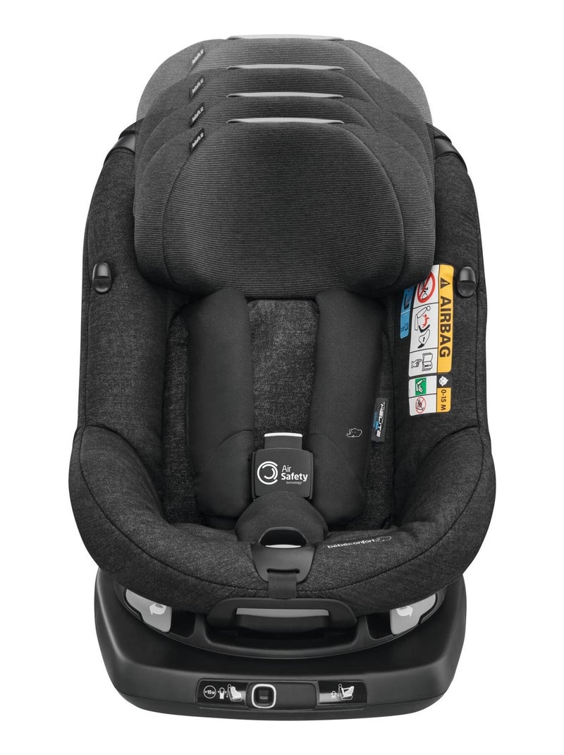 Siège auto pivotant Isofix avec airbags AxissFix Air, Authentic Black Noir Noir - Kiabi