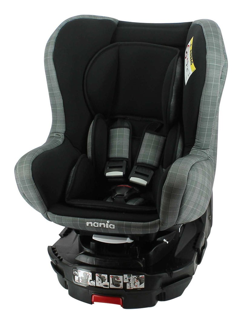 Siège Auto Pivotant Revo Isofix Groupe 0+/1 (0-18kg) - London Gris - Kiabi