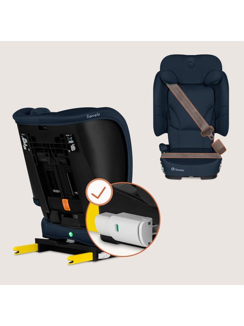 Siège auto pliable LIONELO Orin i-Size - ISOFIX - 100-150 cm - Léger - Groupe 1/2/3 - Kiabi