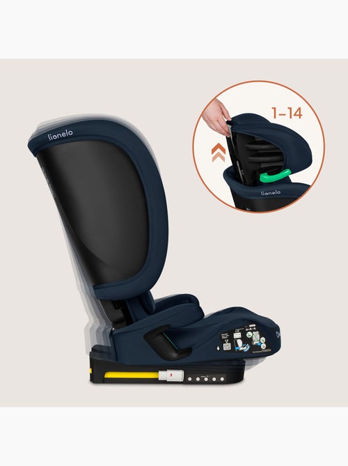 Siège auto pliable LIONELO Orin i-Size - ISOFIX - 100-150 cm - Léger - Groupe 1/2/3 - Kiabi
