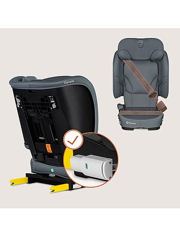 Siège auto pliable LIONELO Orin i-Size - ISOFIX - 100-150 cm - Léger - Groupe 2/3