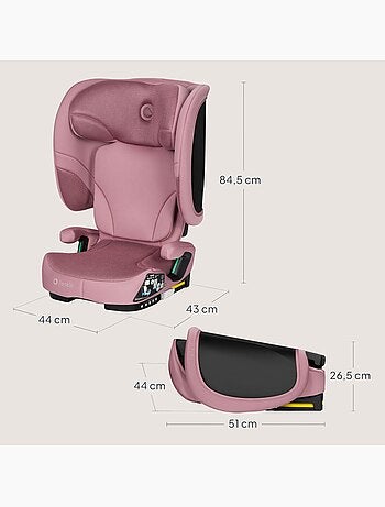Siège auto pliable LIONELO Orin i-Size - ISOFIX - 100-150 cm - Léger - Groupe 2/3