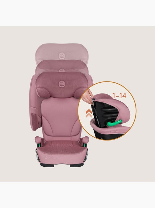 Siège auto pliable lionelo orin i-size - isofix - 100-150 cm - léger - groupe 2/3 - Kiabi
