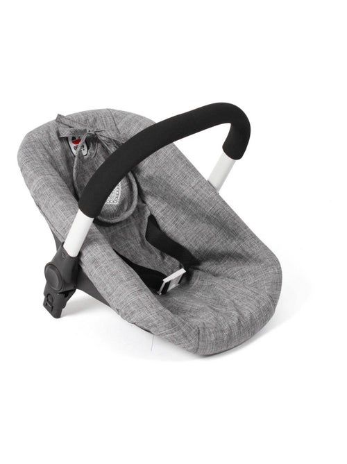 Siège auto pour poupée avec adaptateur Jeans gris - Kiabi