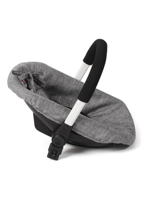 Siège auto pour poupée avec adaptateur Jeans gris - Kiabi