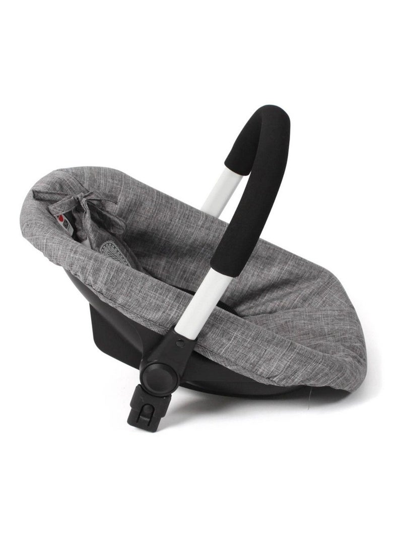 Siège auto pour poupée avec adaptateur Jeans gris Gris - Kiabi