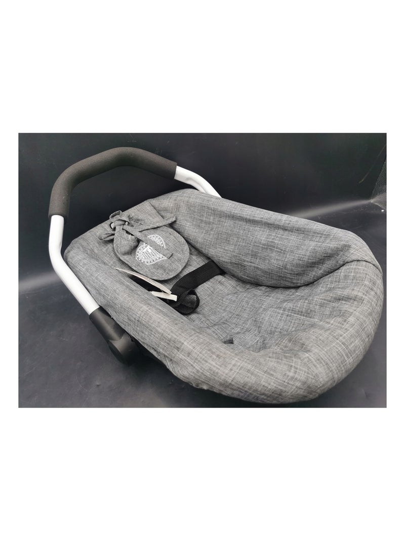 Siège auto pour poupées - Coloris 76 Jeans Grey Gris - Kiabi