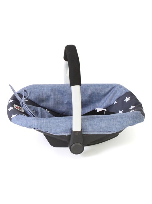 Siège auto pour poupées Bleu étoiles - Kiabi