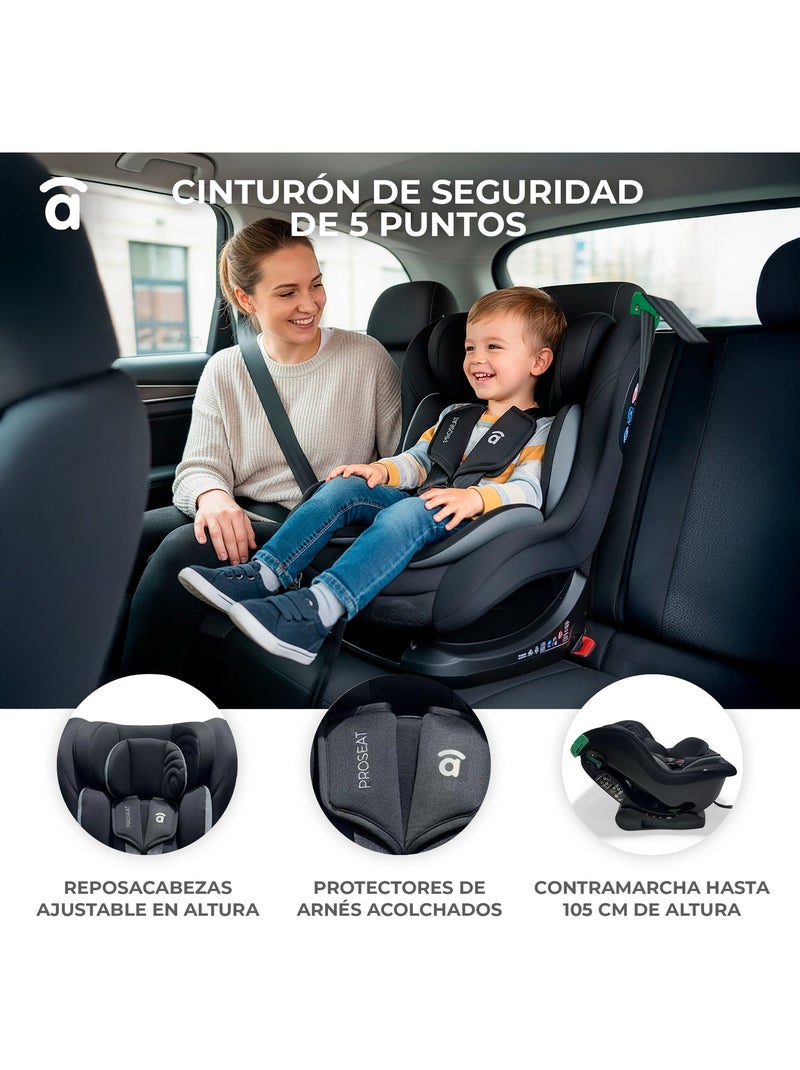 Siège auto Proseat Noir - Kiabi