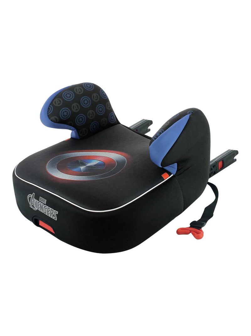 Siège Auto Rehausseur Bas Dream Easyfix Groupe 3 (22-36kg) - Marvel Captain America Noir Bleu - Kiabi