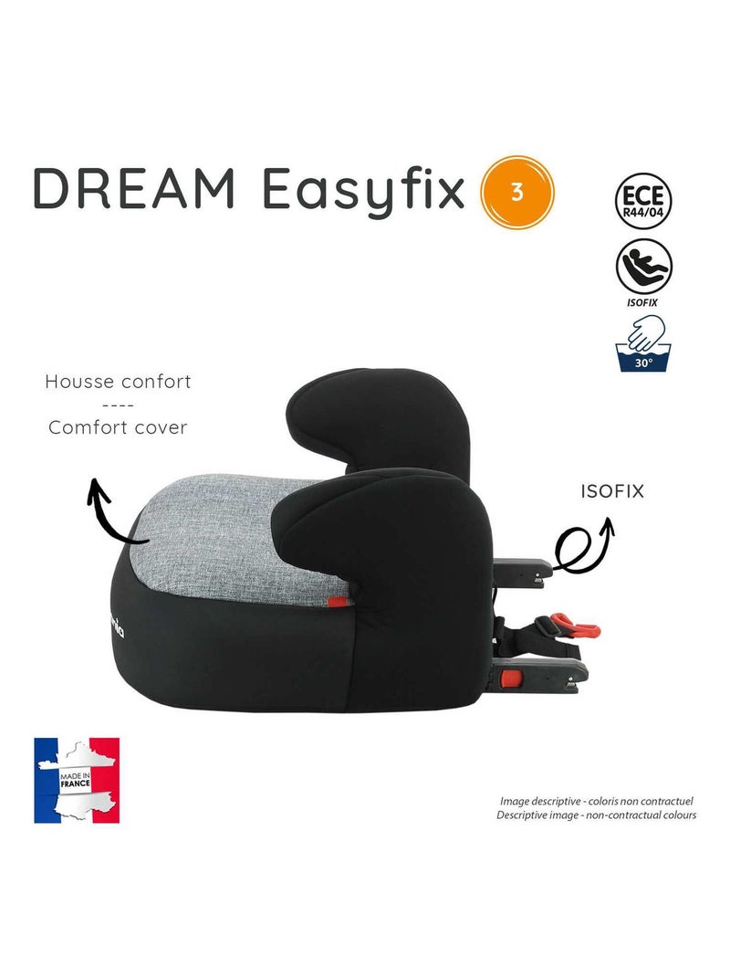 Siège Auto Rehausseur Bas Dream Easyfix Groupe 3 (22-36kg) - Marvel Iron Man Noir - Kiabi