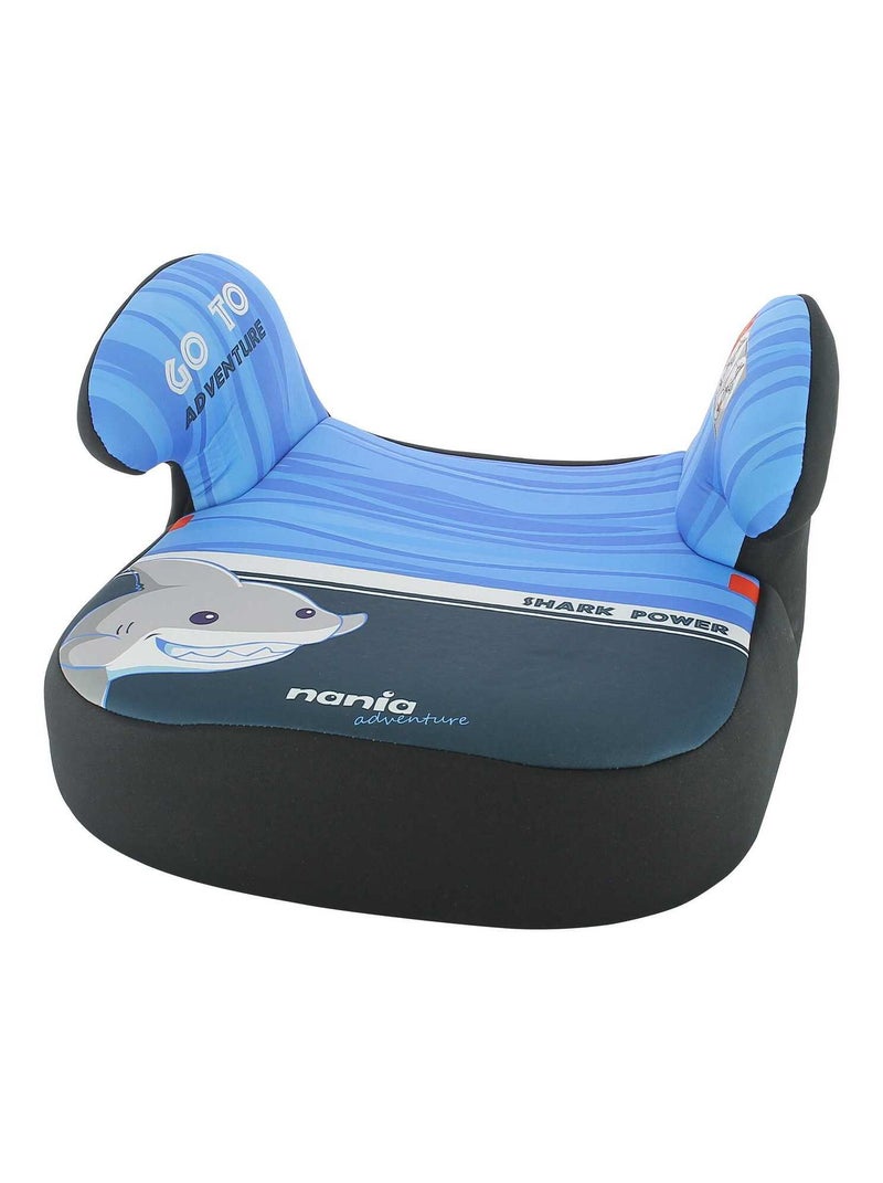 Siège Auto Rehausseur Bas Dream Groupe 2/3 (15-36kg) - Shark Bleu Blanc - Kiabi