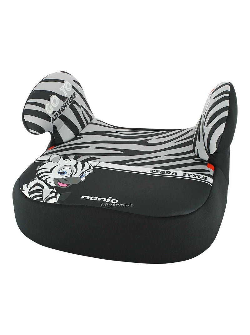 Siège Auto Rehausseur Bas Dream Groupe 2/3 (15-36kg) - Zebra Noir Blanc - Kiabi