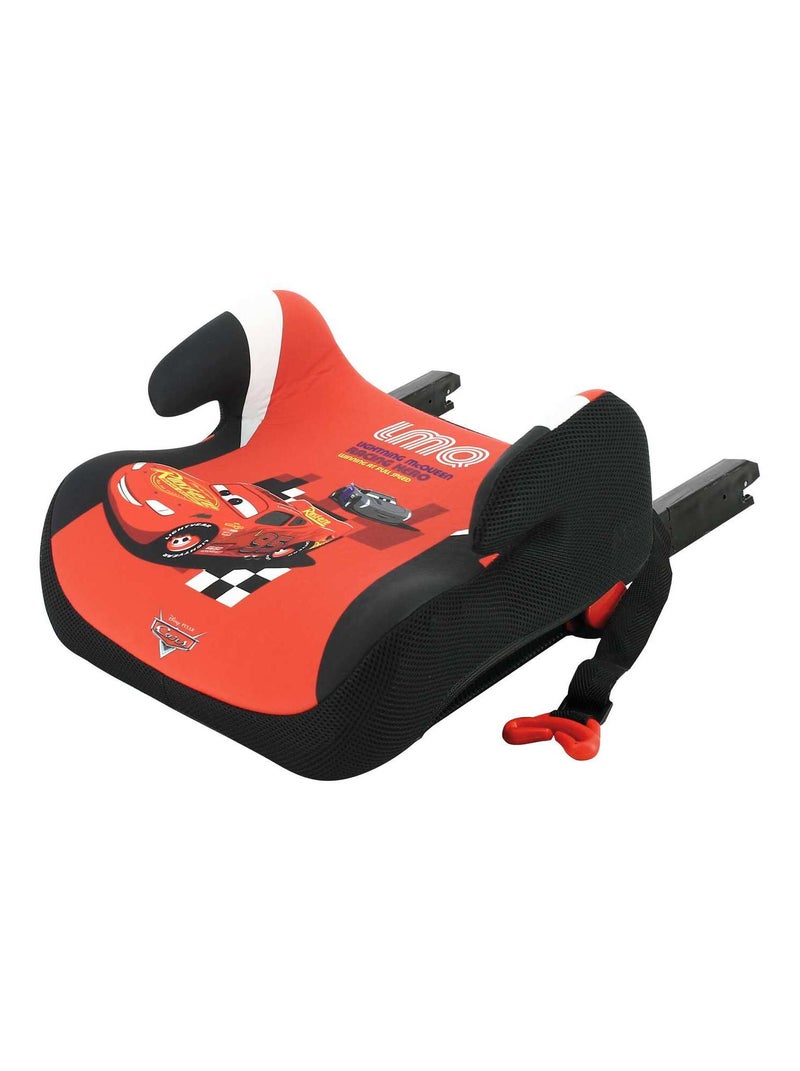 Siège Auto Rehausseur Bas Topo Easyfix Groupe 3 (22-36kg) - Disney Cars Noir Rouge - Kiabi