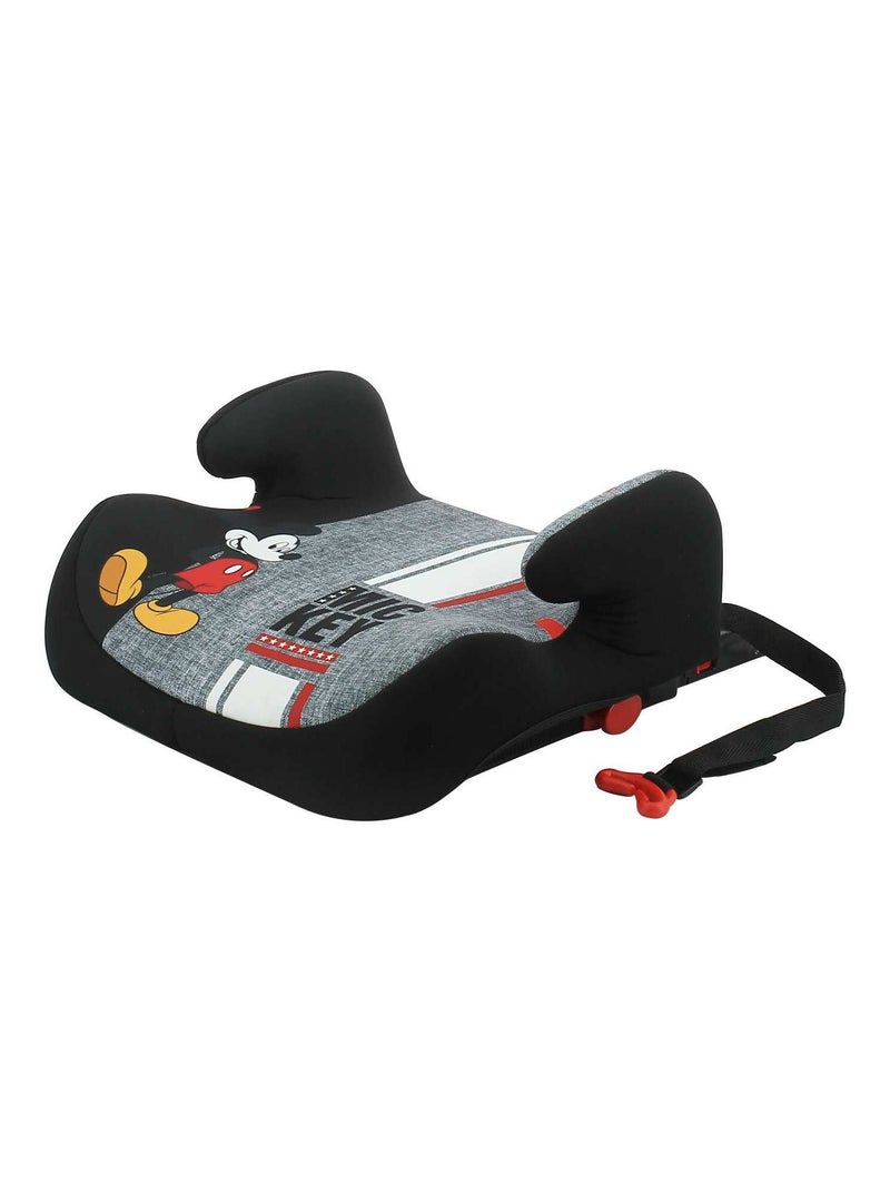 Siège Auto Rehausseur Bas Topo Easyfix Groupe 3 (22-36kg) - Disney Mickey Gris Noir - Kiabi