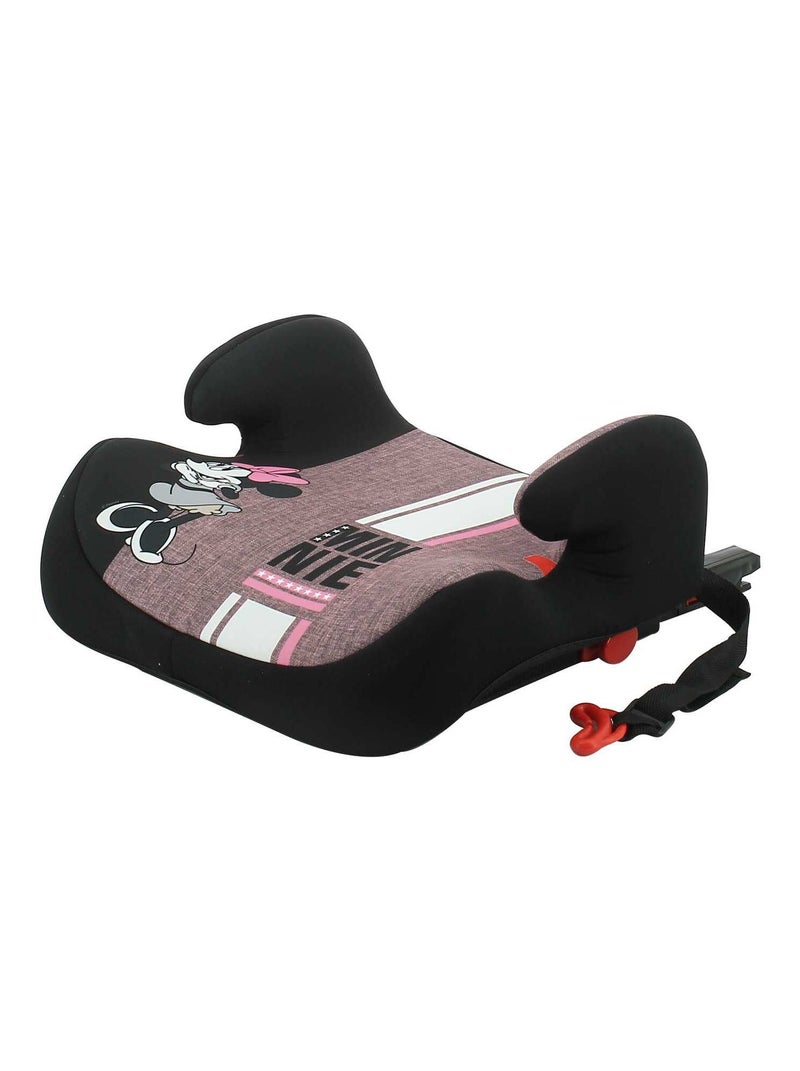 Siège Auto Rehausseur Bas Topo Easyfix Groupe 3 (22-36kg) - Disney Minnie Noir Rose foncé Blanc - Kiabi