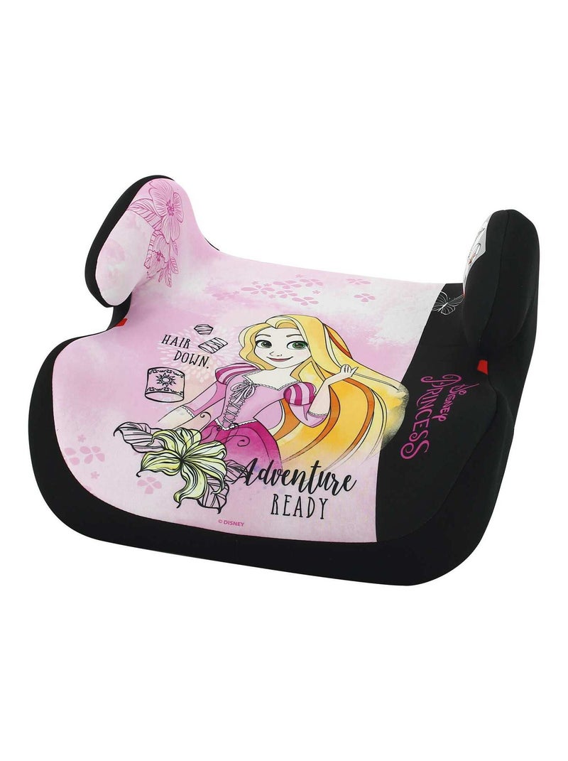 Siège Auto Rehausseur Bas Topo Groupe 2/3 (15-36kg) - Disney Princess Noir Rose - Kiabi