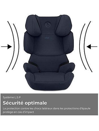Siège auto rehausseur i-size 100-150 cm groupe 2/3 isofix - solution x i-fix - cbx by cybex