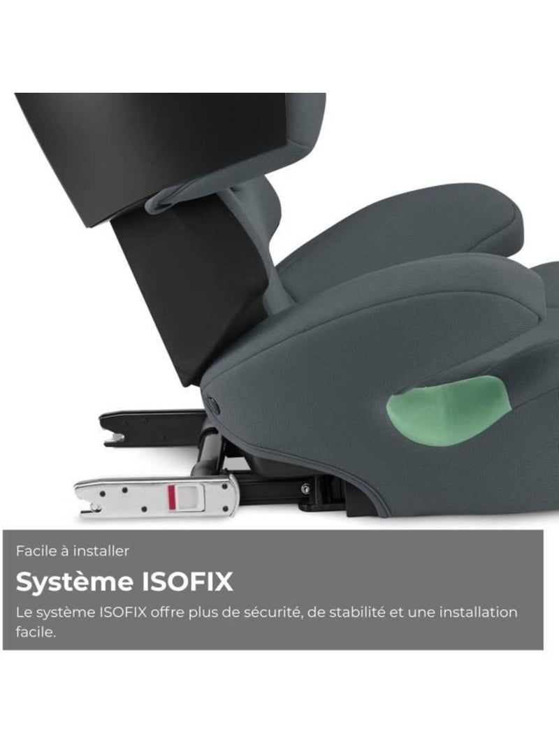 Siège auto rehausseur i-size 100-150 cm groupe 2/3 isofix - solution x i-fix - cbx by cybex Gris - Kiabi