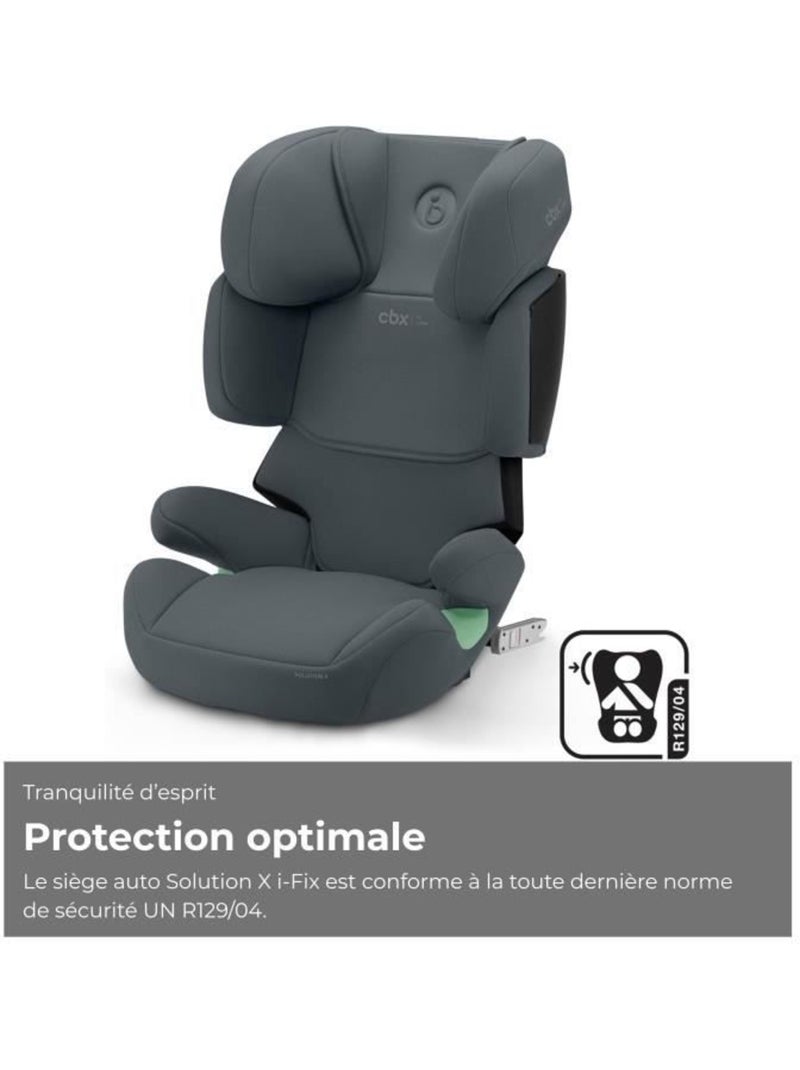 Siège auto rehausseur i-size 100-150 cm groupe 2/3 isofix - solution x i-fix - cbx by cybex Gris - Kiabi