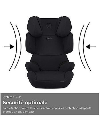 Siège auto rehausseur i-size 100-150 cm groupe 2/3 isofix - solution x i-fix - cbx by cybex