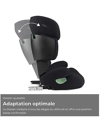 Siège auto rehausseur i-size 100-150 cm groupe 2/3 isofix - solution x i-fix - cbx by cybex