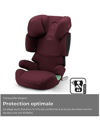 Siège auto rehausseur i-size 100-150 cm groupe 2/3 isofix - solution x i-fix - cbx by cybex