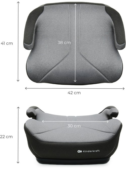Siège Auto Rehausseur Kinderkraft I-BOOST 2 i-Size 125-150 cm avec Accoudoirs et Housse Lavable - Kiabi Siège Auto Rehausseur Kinderkraft I-BOOST 2 i-Size 125-150 cm avec Accoudoirs et Housse Lavable - Kiabi