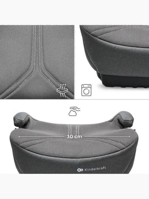 Siège Auto Rehausseur Kinderkraft I-BOOST 2 PRO i-Size avec ISOFIX, AIR FLOW et Accoudoirs - Kiabi Siège Auto Rehausseur Kinderkraft I-BOOST 2 PRO i-Size avec ISOFIX, AIR FLOW et Accoudoirs - Kiabi