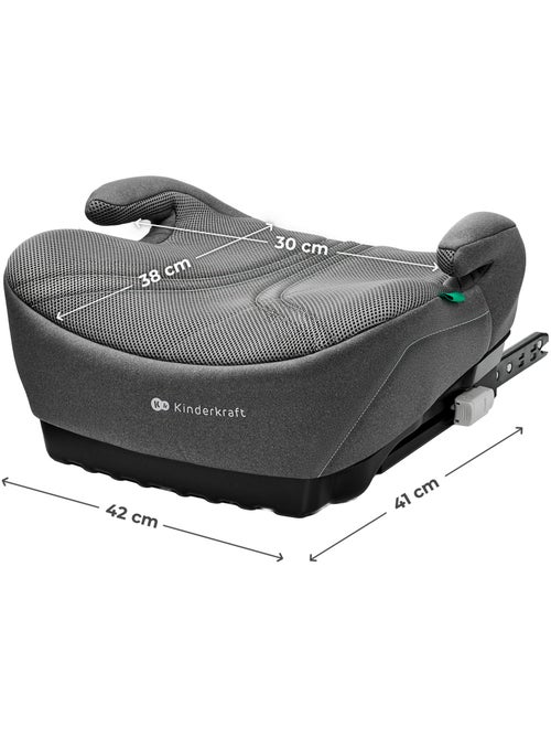 Siège Auto Rehausseur Kinderkraft I-BOOST 2 PRO i-Size avec ISOFIX, AIR FLOW et Accoudoirs - Kiabi Siège Auto Rehausseur Kinderkraft I-BOOST 2 PRO i-Size avec ISOFIX, AIR FLOW et Accoudoirs - Kiabi