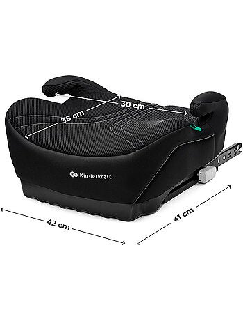 Siège Auto Rehausseur Kinderkraft I-BOOST 2 PRO i-Size avec ISOFIX, AIR FLOW et Accoudoirs