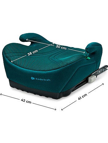 Siège Auto Rehausseur Kinderkraft I-BOOST 2 PRO i-Size avec ISOFIX, AIR FLOW et Accoudoirs