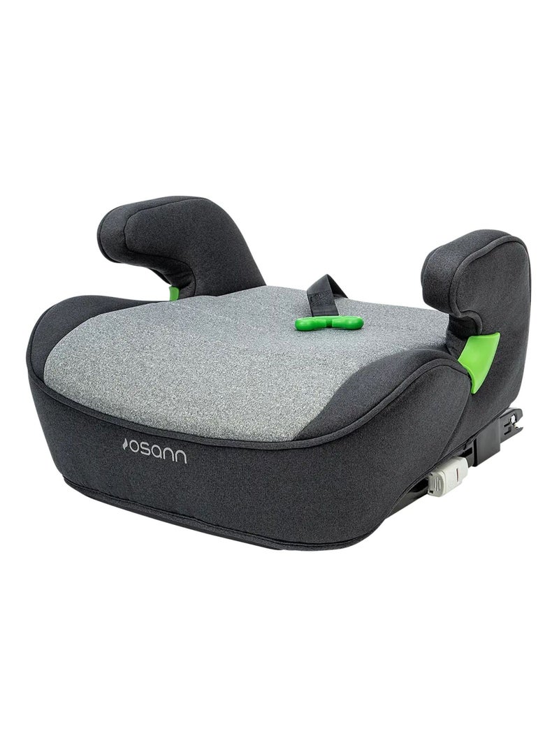 Siège auto réhausseur Lux Isofix I-Size 126-150 cm Gris Noir - Kiabi