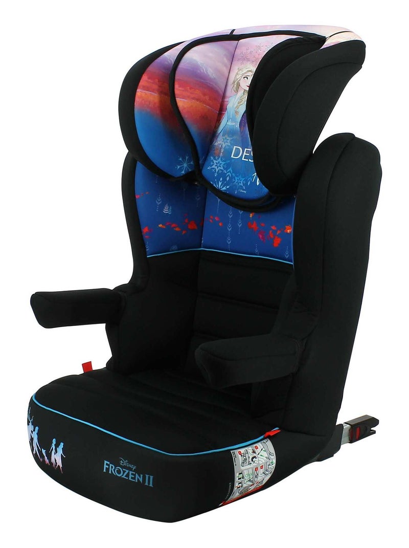 Siège Auto Rehausseur Rway Easyfix Groupe 2/3 (15-36kg) - Disney Frozen Bleu Noir - Kiabi