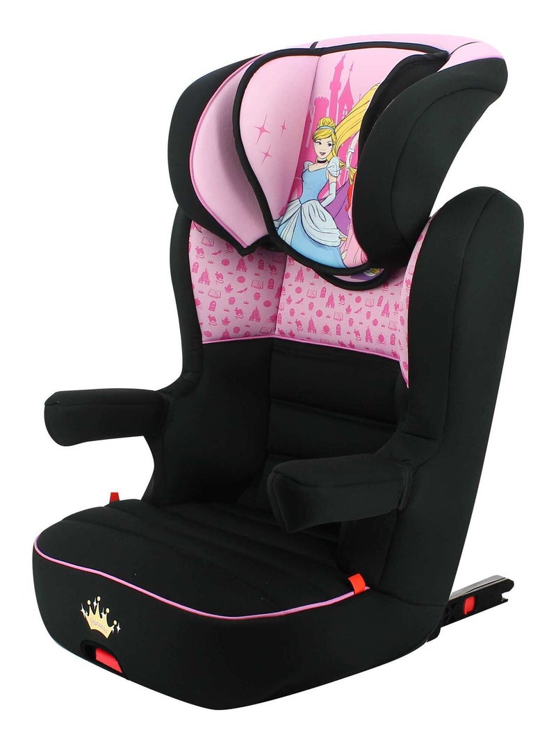 Siège Auto Rehausseur Rway Easyfix Groupe 2/3 (15-36kg) - Disney Princess Rose - Kiabi