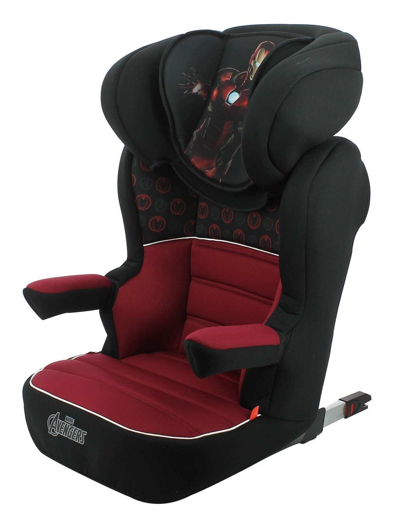 Siège Auto Rehausseur Rway Easyfix Groupe 2/3 (15-36kg) - Iron Man Noir - Kiabi
