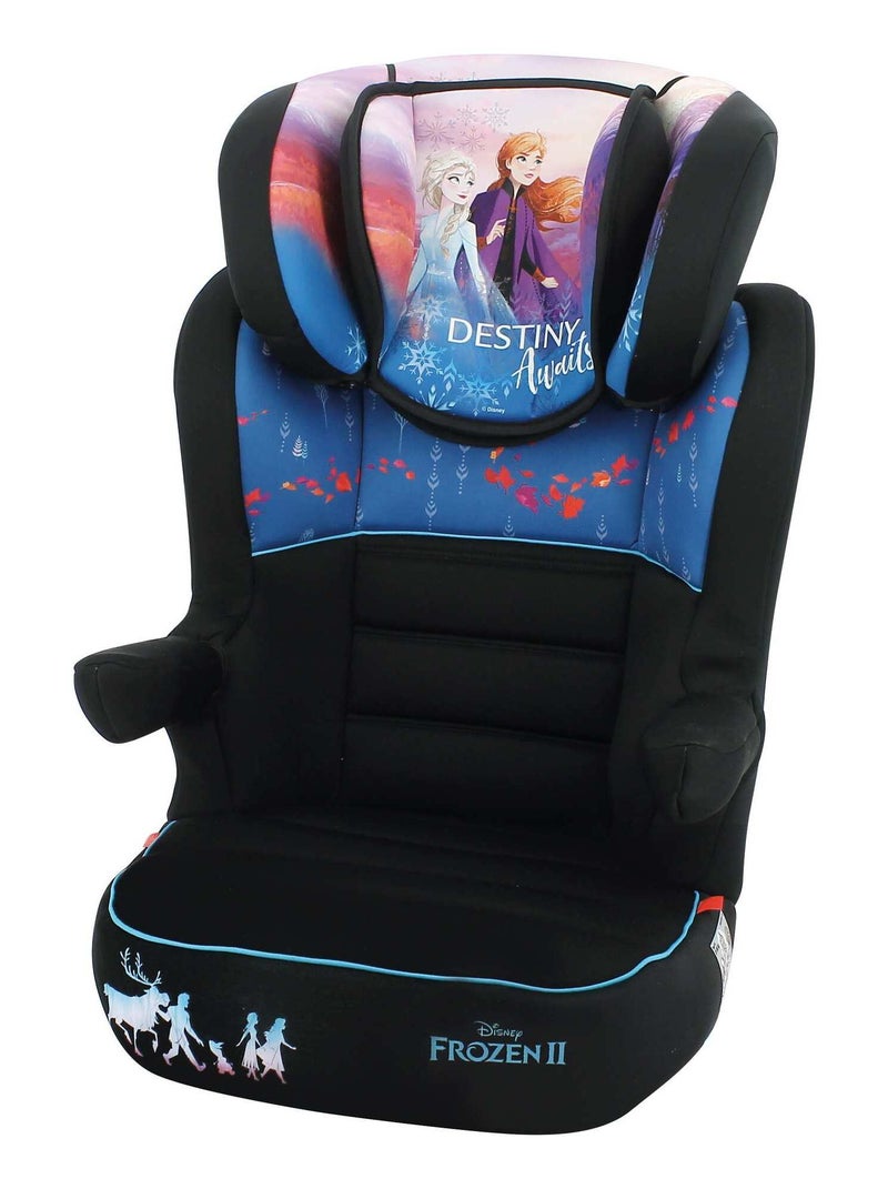 Siège Auto Rehausseur Rway Groupe 2/3 (15-36kg) - Disney La Reine Des Neiges Bleu Noir - Kiabi