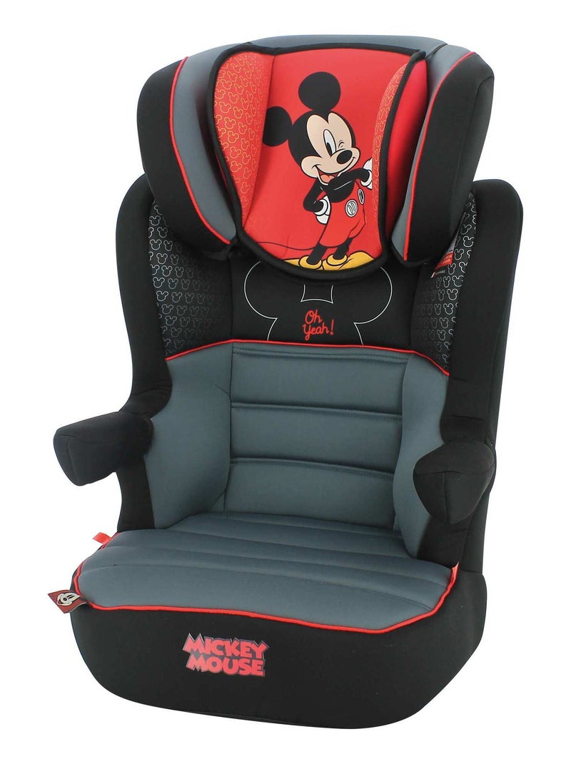 Siège Auto Rehausseur Rway Groupe 2/3 (15-36kg) - Disney Mickey Noir - Kiabi