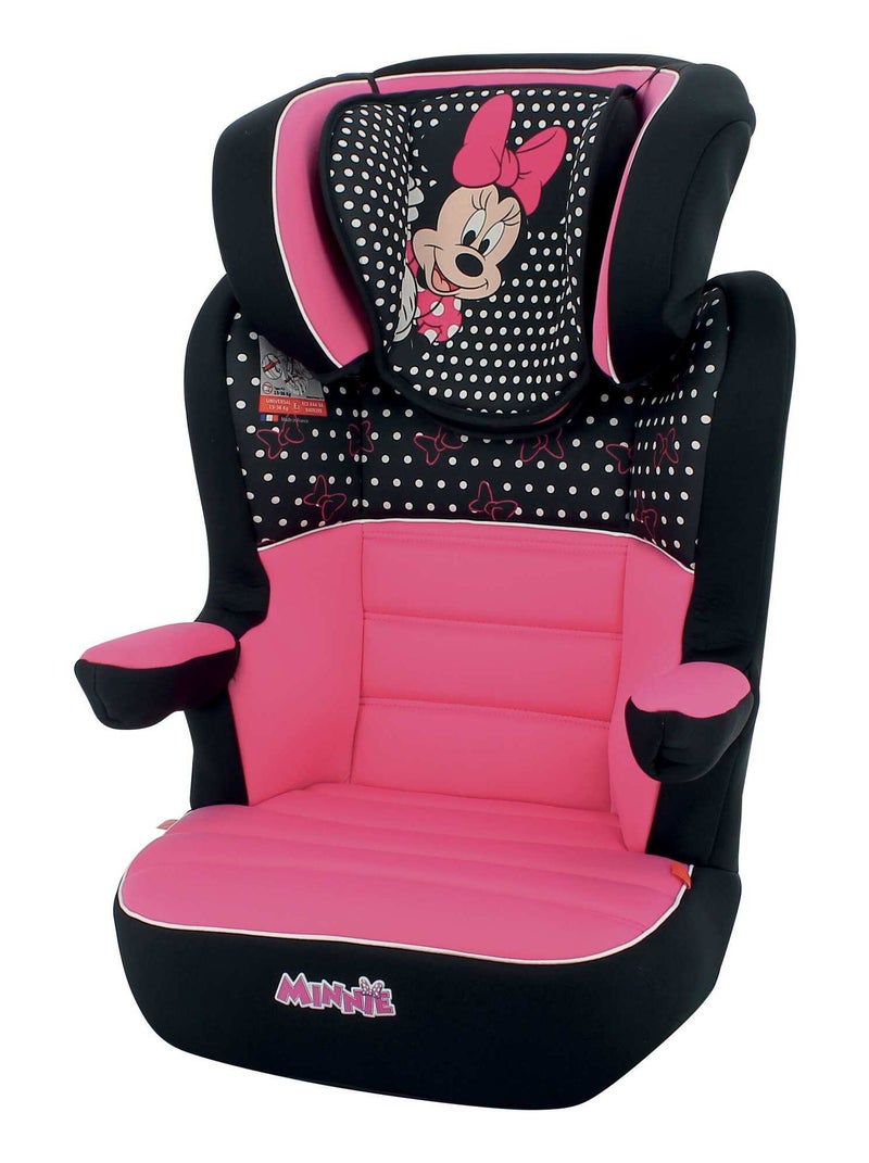 Siège Auto Rehausseur Rway Groupe 2/3 (15-36kg)  - Disney Minnie Rouge - Kiabi