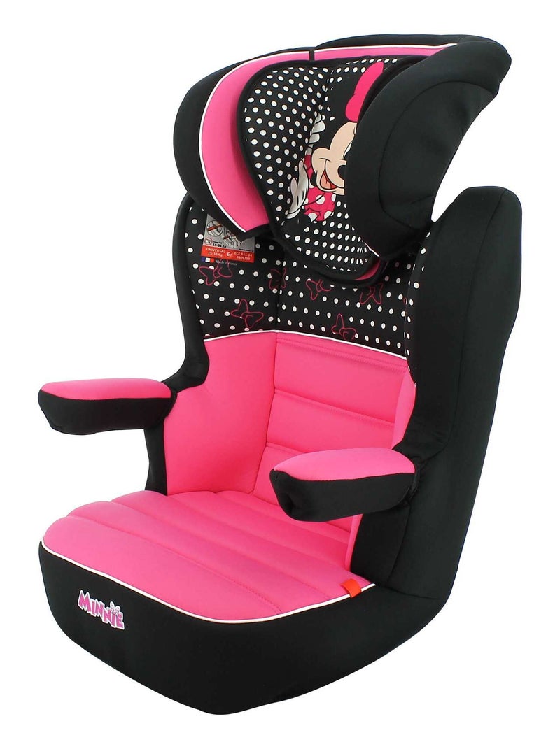 Siège Auto Rehausseur Rway Groupe 2/3 (15-36kg)  - Disney Minnie Rouge - Kiabi