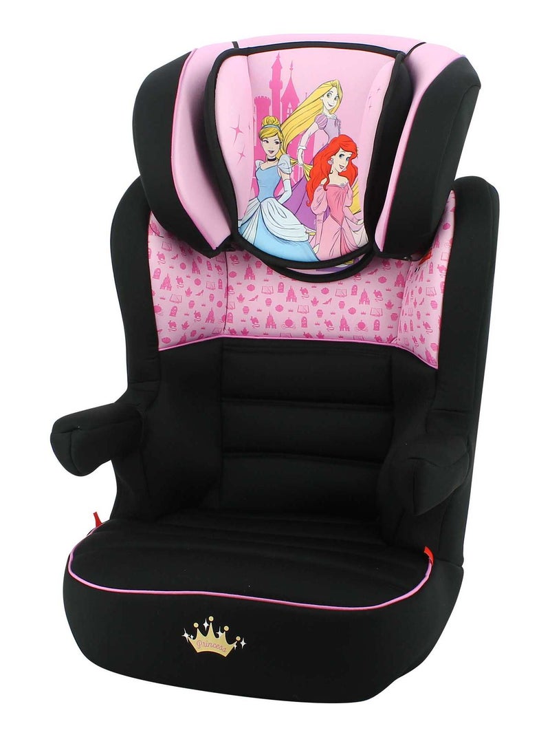 Siège Auto Rehausseur Rway Groupe 2/3 (15-36kg)  - Disney Princess Rose - Kiabi