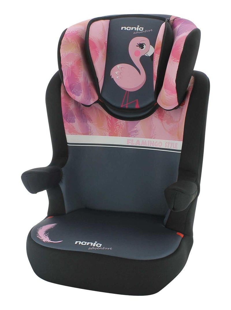 Siège Auto Rehausseur Rway Groupe 2/3 (15-36kg) -  Flamingo Rose - Kiabi
