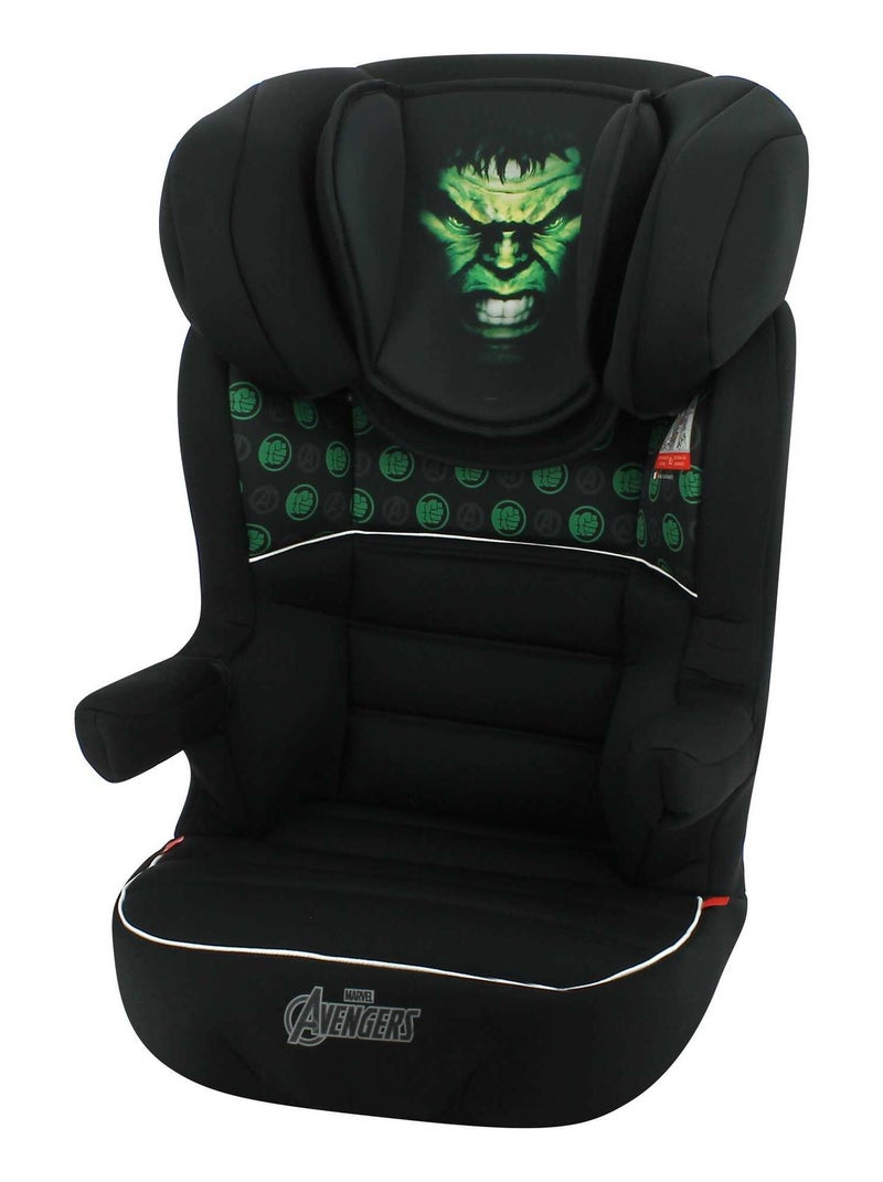 Siège Auto Rehausseur Rway Groupe 2/3 (15-36kg) - Hulk Noir Vert - Kiabi