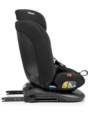 Siège auto Riva Ifix avec Top Tether Reclinable 76-150 cm Babyauto BLACK LINE