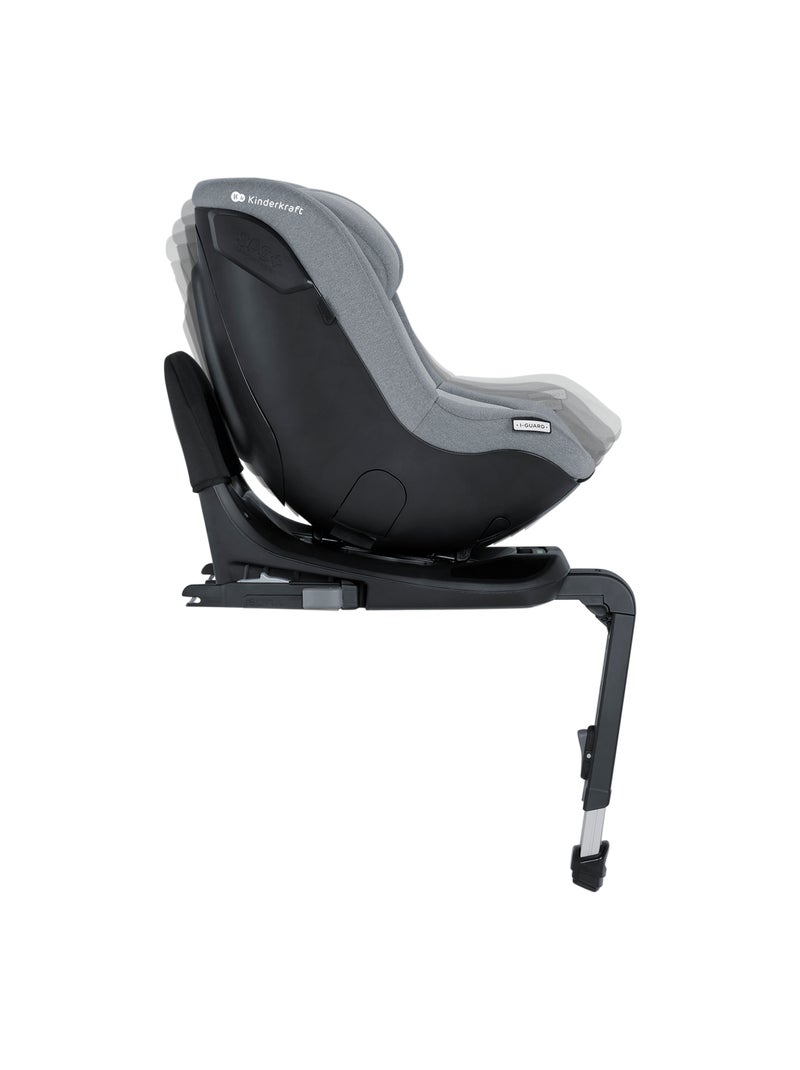 Siege auto rotatif i-size securite renforcee Gris - Kiabi