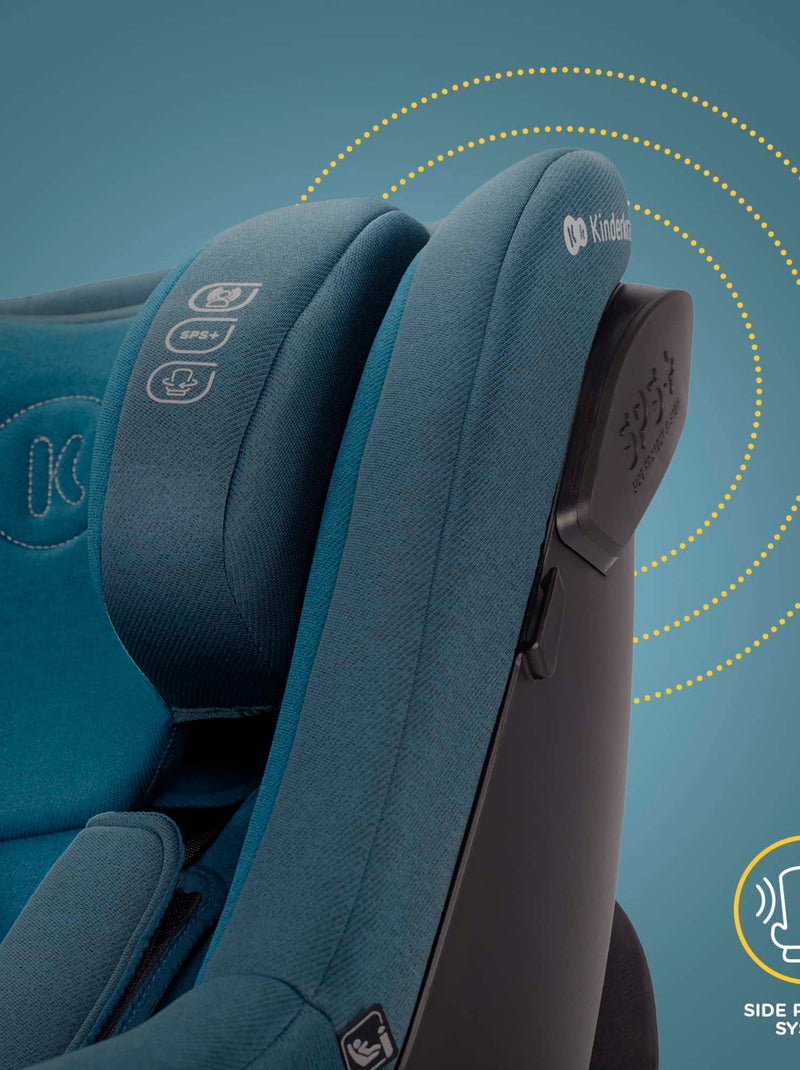 Siege auto rotatif i-size securite renforcee Gris - Kiabi