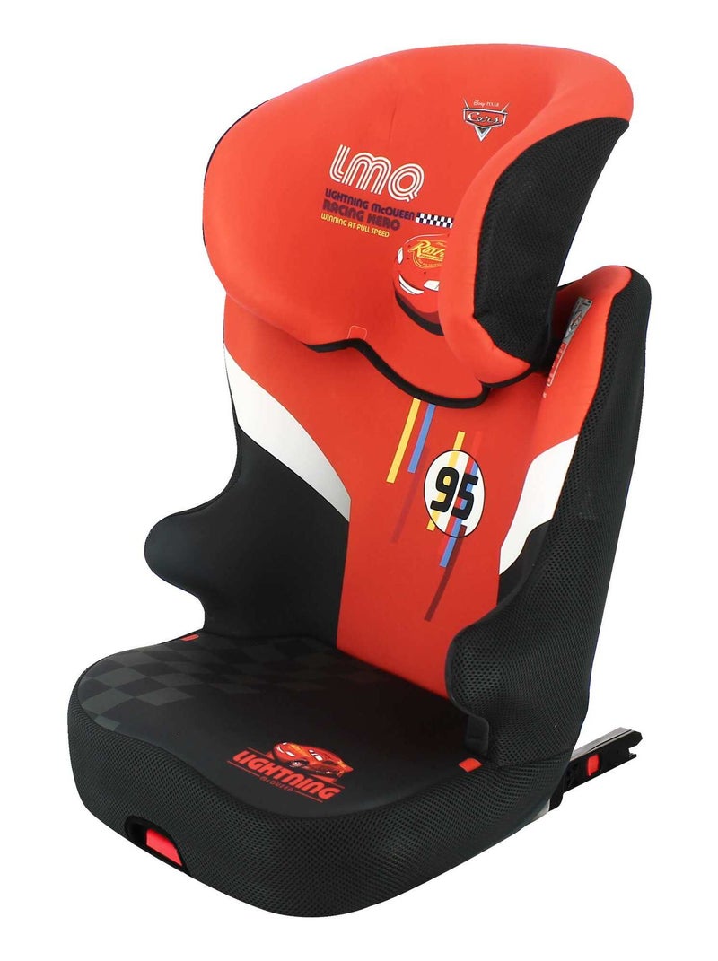 Siège Auto Starter Easyfix Groupe 2/3 (15-36kg) - Disney Cars Noir Rouge - Kiabi