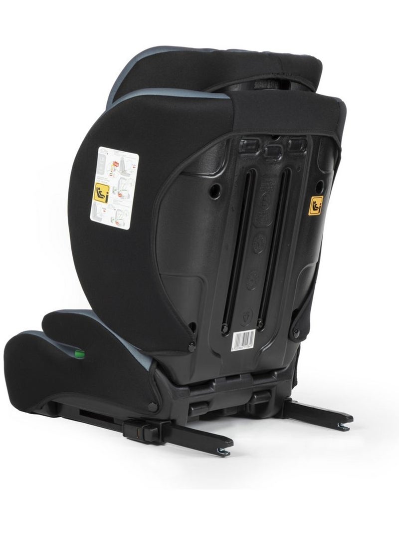 Siège auto Tataway avec fixation ISOFIX pour enfants de 100 à 150 cm Gris foncé - Kiabi